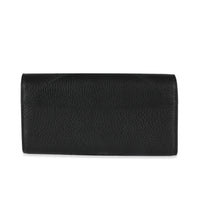 Louis Vuitton Black Leather Capucines Wallet