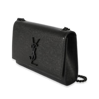 Saint Laurent Black Leather Small Kate Chain Bag