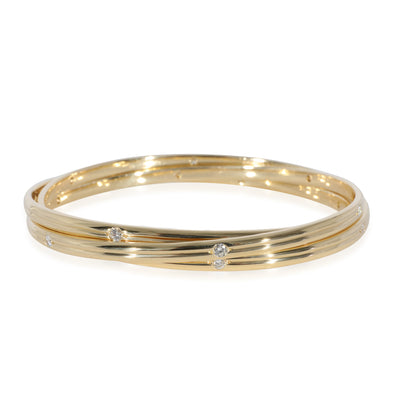 Cartier Vintage Constellation Trinity Bracelet in 18k Yellow Gold 1.08 CTW