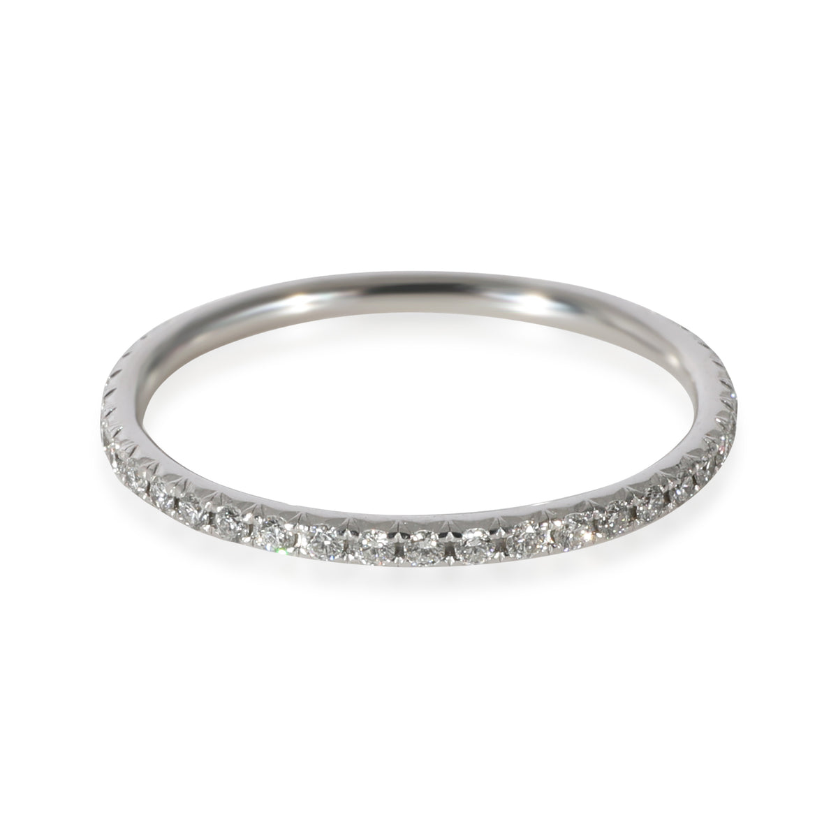 Tiffany & Co. Metro Diamond Eternity Band in  Platinum 0.21 CTW