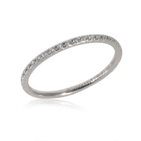 Tiffany & Co. Metro Diamond Eternity Band in  Platinum 0.21 CTW