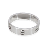 Cartier Love Ring in 18k White Gold