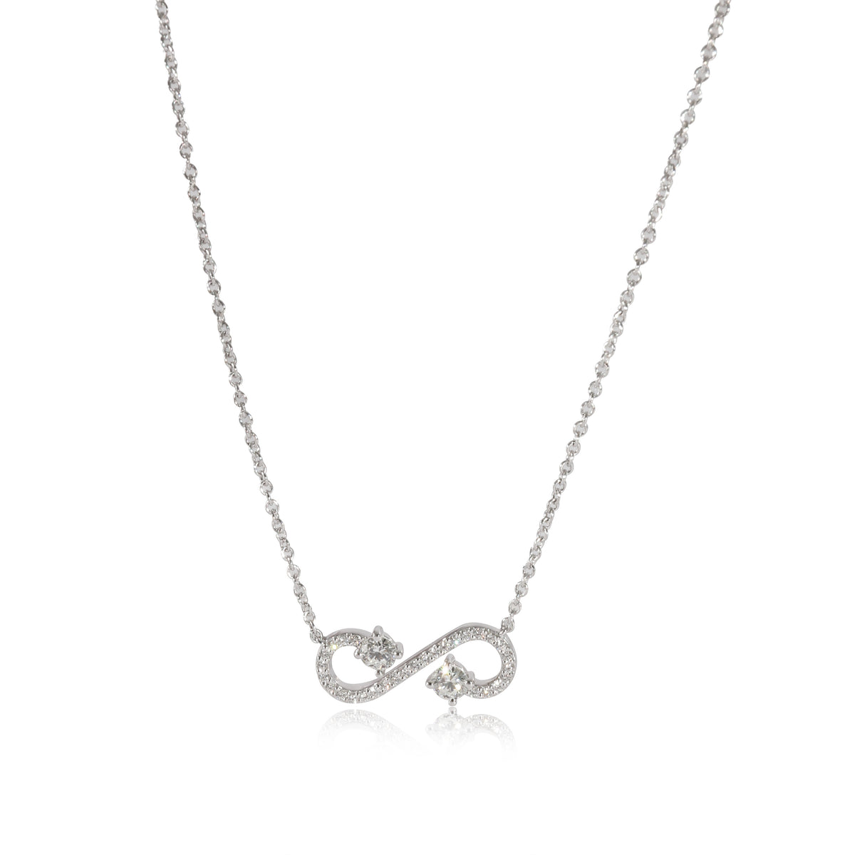 Infinity diamond necklace tiffany Clearance