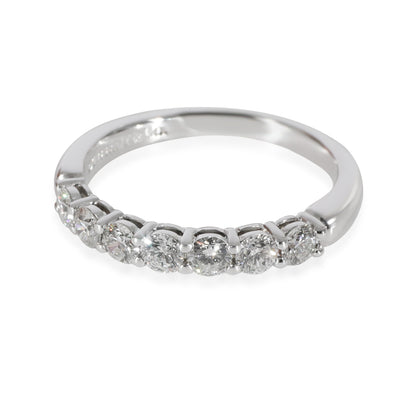 Tiffany & Co. Forever Diamond 7 Stone Band in Platinum 0.56 CTW