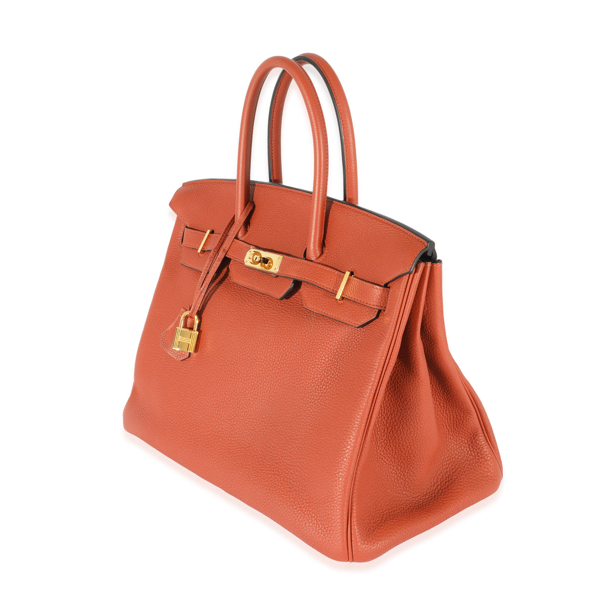 Hermès Cuivre Togo Birkin 35 GHW