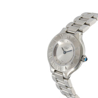 Cartier 21 Must de Cartier 1340 Womens Watch in  Stainless Steel