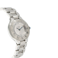 Cartier 21 Must de Cartier 1340 Womens Watch in  Stainless Steel