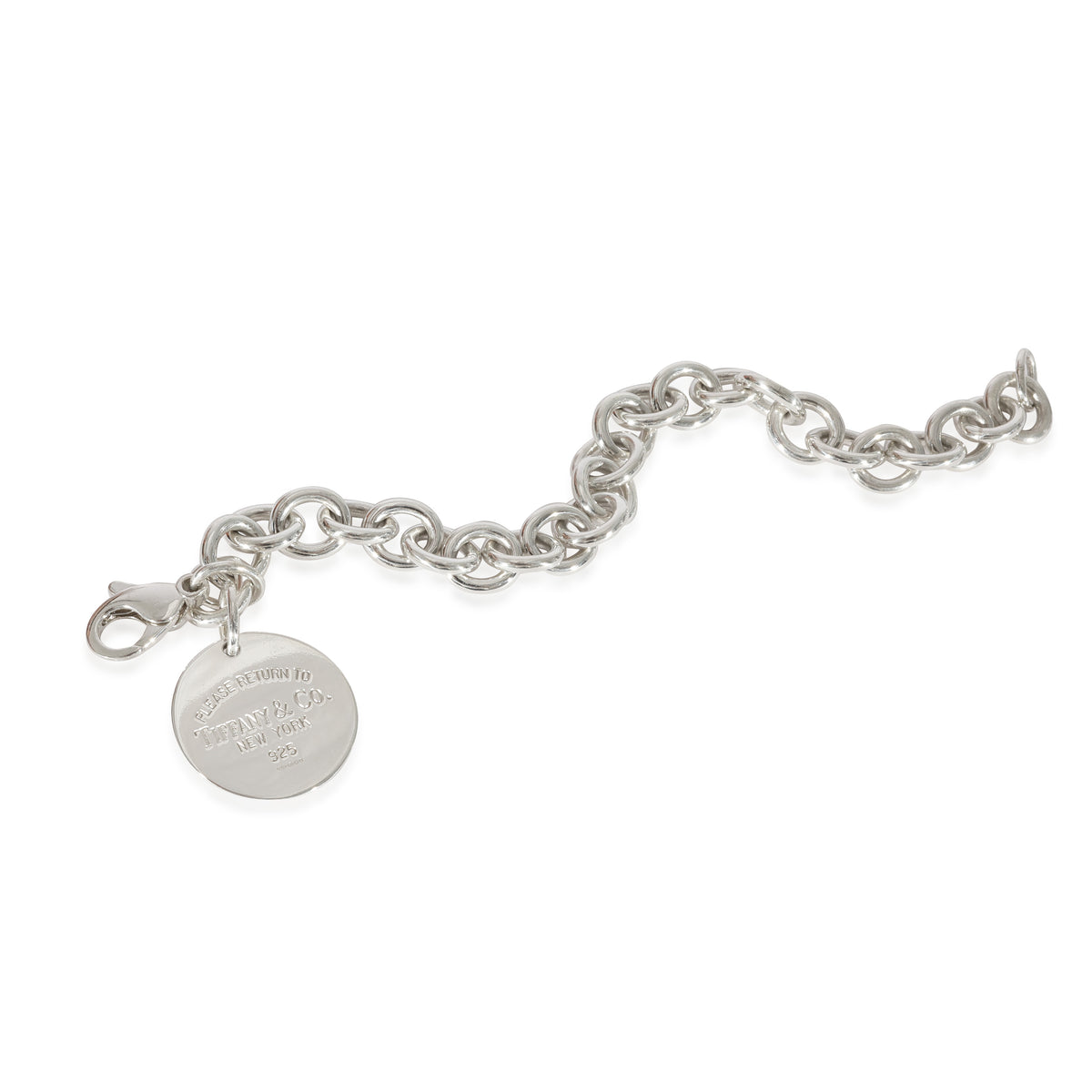 Tiffany & Co. Return To Tiffany Round Disc Bracelet in Sterling