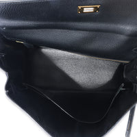 Hermes Black Ardennes Kelly Retourne 35 GHW