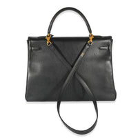 Hermes Black Ardennes Kelly Retourne 35 GHW