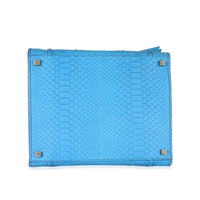 Celine Blue Python Phantom Luggage Tote