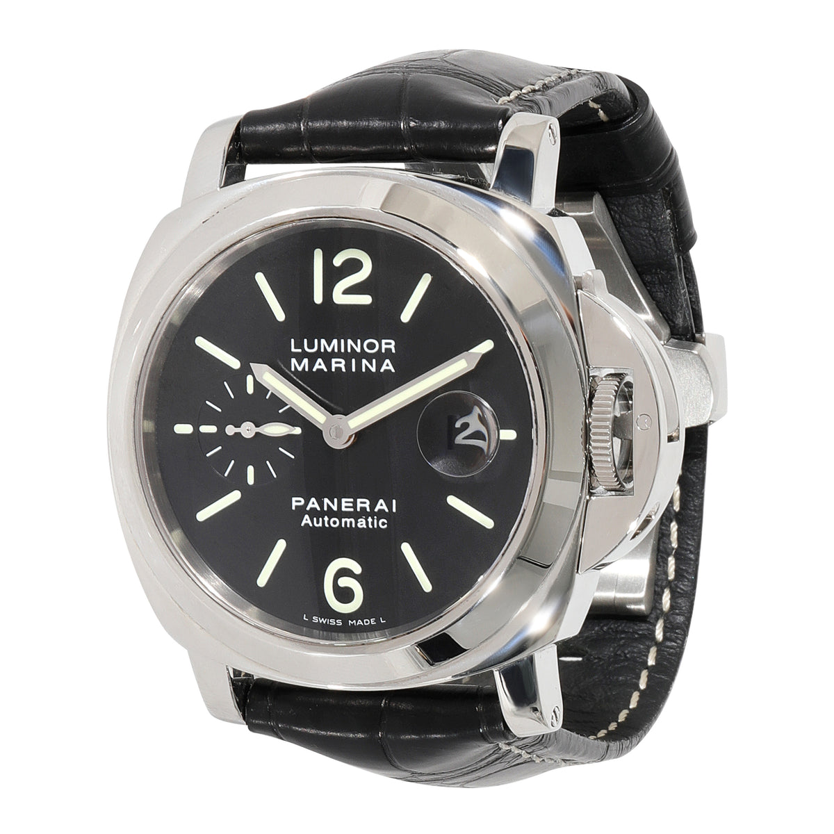 Panerai Luminor Marina PAM00104 Men s Watch in Stainless Steel