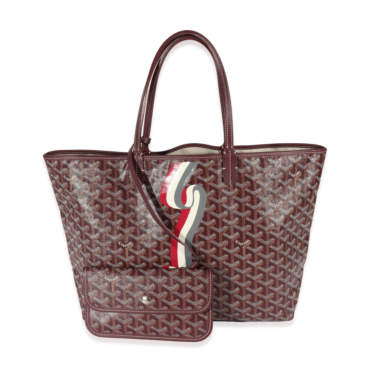 Burgundy goyard bag best sale