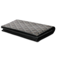 Goyard Black Goyardine Richelieu Wallet