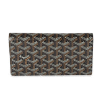 Goyard Black Goyardine Richelieu Wallet