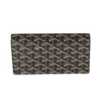 Goyard Black Goyardine Richelieu Wallet