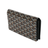 Goyard Black Goyardine Richelieu Wallet