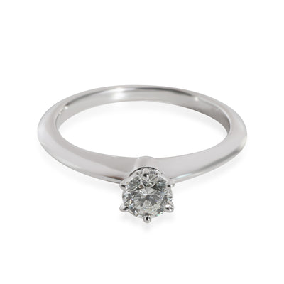 Tiffany & Co. Solitaire Diamond Engagement Ring in Platinum I VS1 0.26 CT