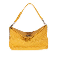 Chanel Yellow Caviar French Riviera Hobo