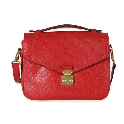 Louis Vuitton Scarlet Empreinte Pochette Metis