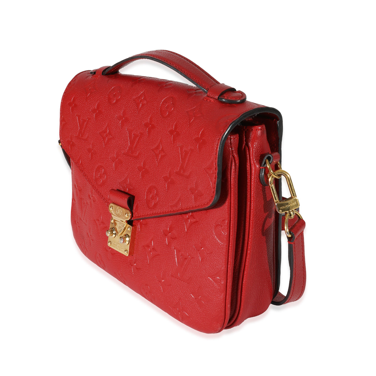 Louis Vuitton Pochette Metis, Empreinte in Scarlet Red