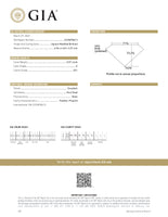 Certified 0.57 Ct Princess cut E VS1 Loose Diamond