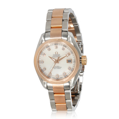 Omega Semaster Aqua Terra 231.20.30.20.55.001 Womens Watch in 18kt Stainless St