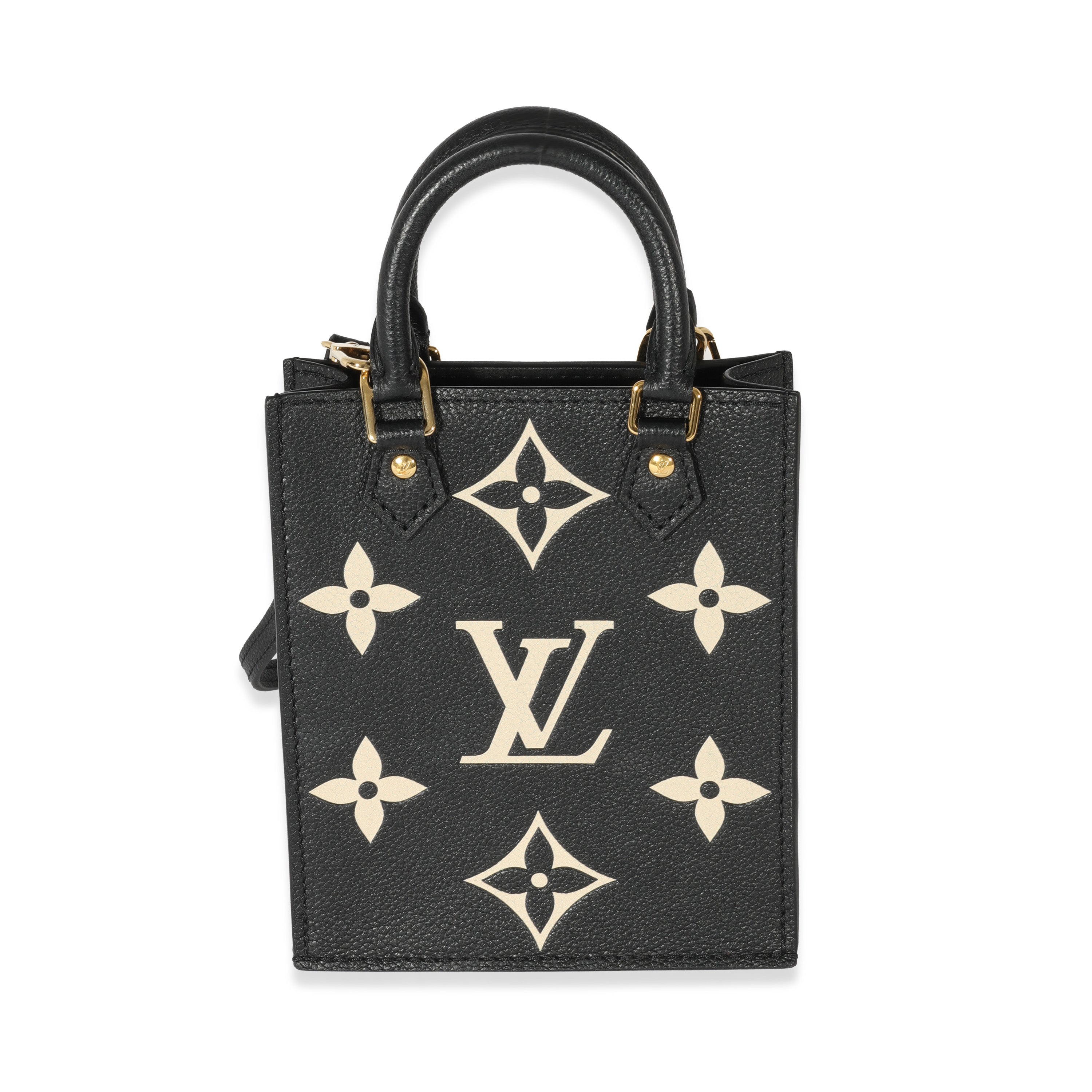 Louis Vuitton Easy Pouch Monogram Empreinte leather. Gradient collection.