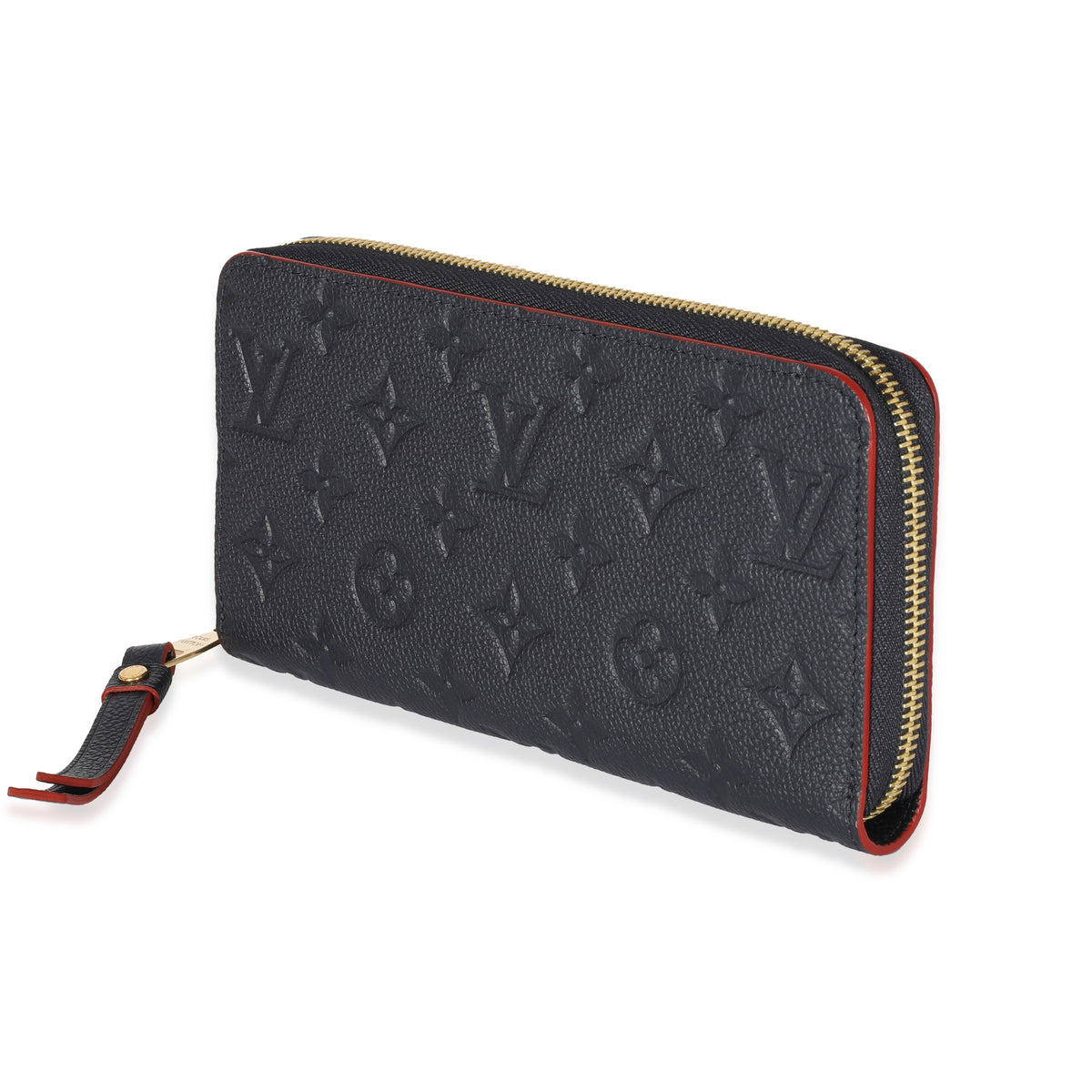 Louis Vuitton Marine Rouge Empreinte Zippy Wallet