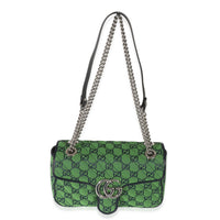 Gucci Small GG Canvas Diagonal Marmont Bag