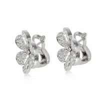 Van Cleef & Arpels Frivole Earrings in 18K White Gold Small Model, 1.61 CTW