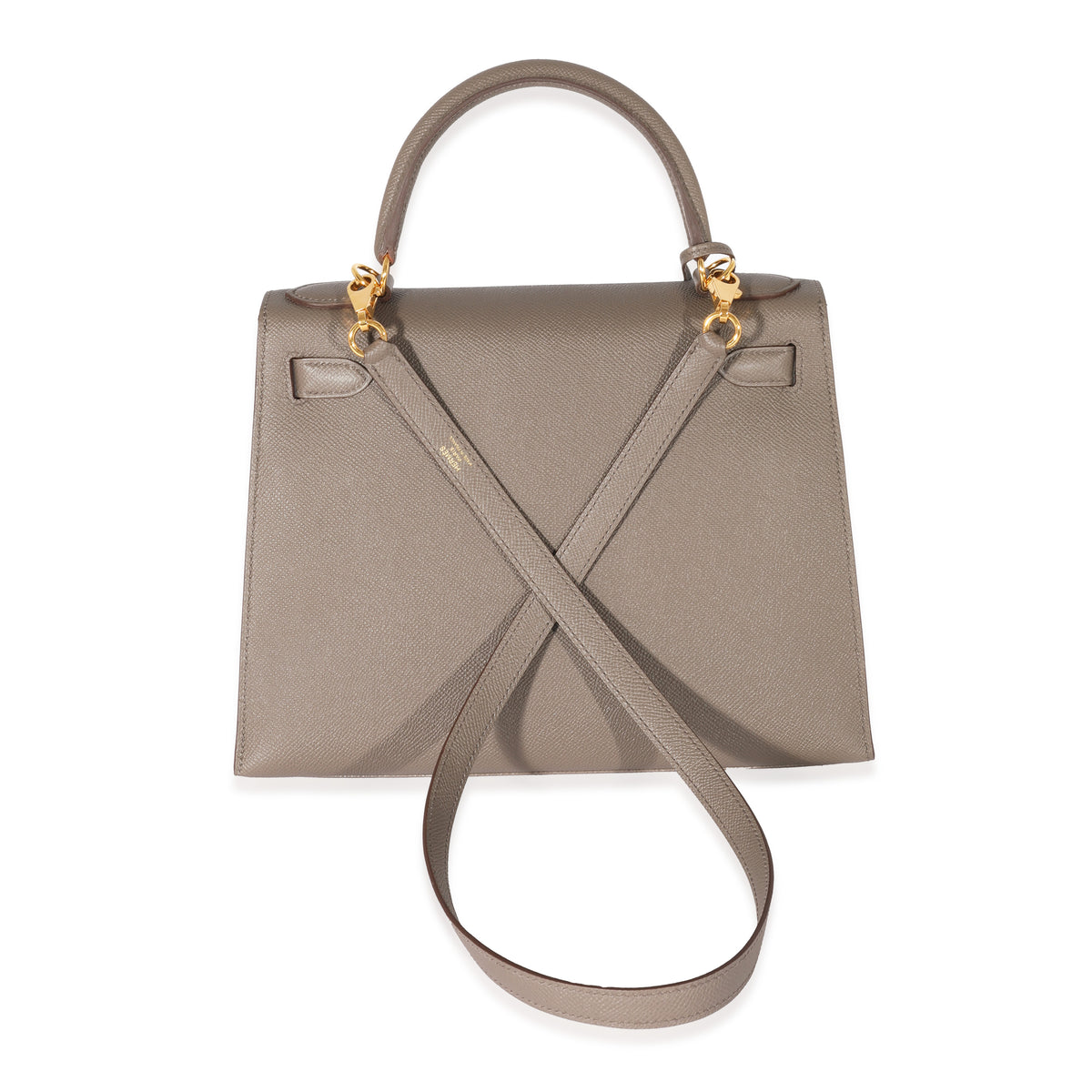 Hermes Epsom Gris Etain Kelly Sellier 28 GHW, myGemma, CH