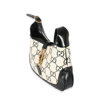 Gucci Black White GG Small Jackie 1961 Bag