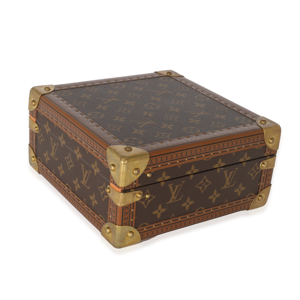 Louis Vuitton Coffret Tresor Jewelry Box Monogram Canvas Auction