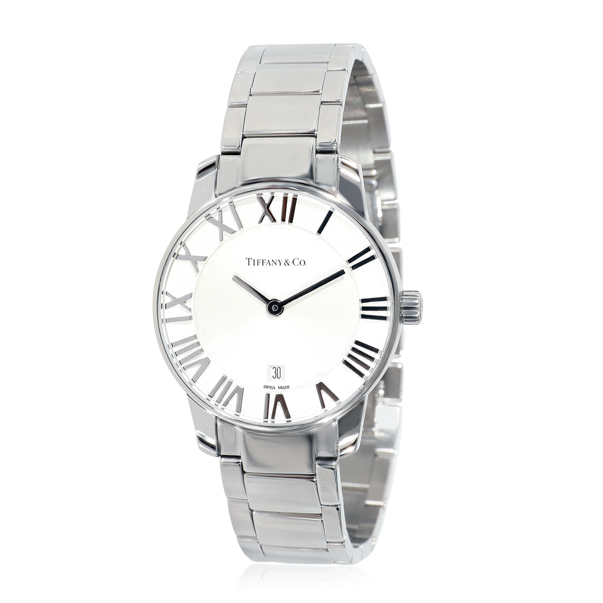 Tiffany & Co. Atlas 2-Hand 60166378 Women's Watch in Stainless Tiffany & Co. Atlas 2-Hand 60166378 Women's Watch in Stainless