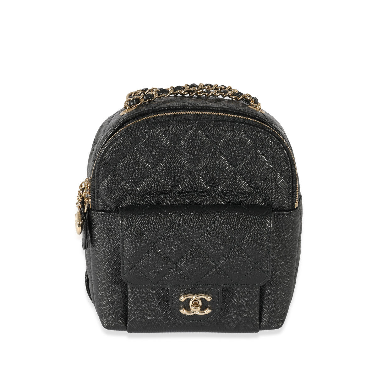 chanel mini backpack 2015 Chanel Black Caviar Mini CC Day Backpack | myGemma