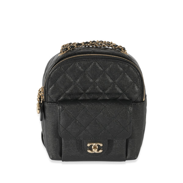 chanel mini backpacks Chanel Black Caviar Mini CC Day Backpack | myGemma