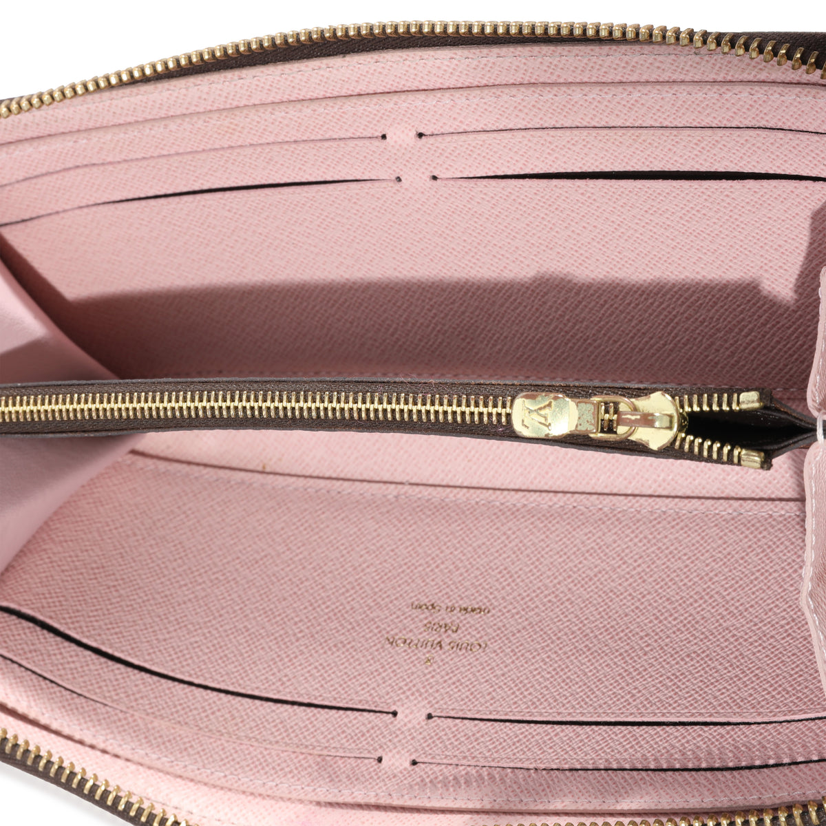 Custom Louis Vuitton Clemence Wallet - Damier Ebene - Design