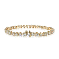 James Allen Round Diamond Tennis Bracelet in 14K Yellow Gold 10.00 CTW