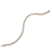 James Allen Round Diamond Tennis Bracelet in 14K Yellow Gold 10.00 CTW