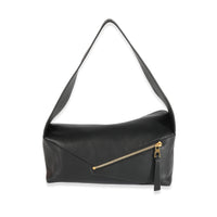 Loewe Black Leather Puzzle Hobo