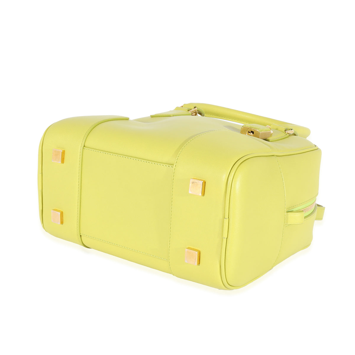 Loewe Lime Yellow Leather Square Amazona 19