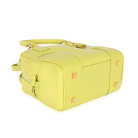 Loewe Lime Yellow Leather Square Amazona 19