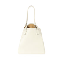 Loewe White Leather Hammock Nugget Bag