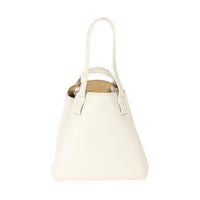 Loewe White Leather Hammock Nugget Bag