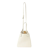 Loewe White Leather Hammock Nugget Bag