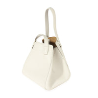 Loewe White Leather Hammock Nugget Bag