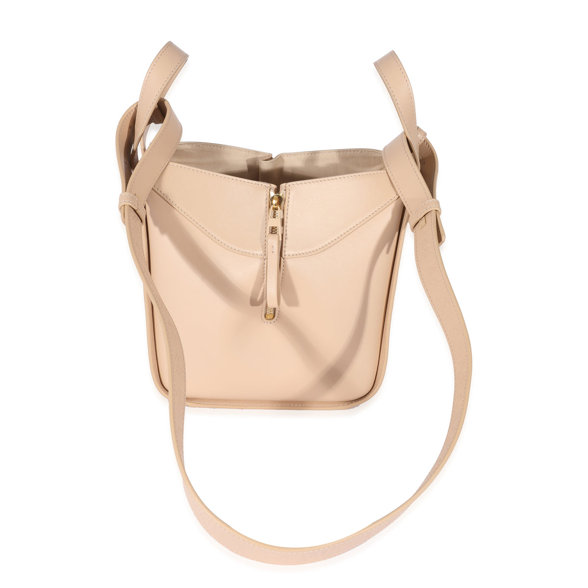 Loewe Natural Leather Hammock Nugget Bag