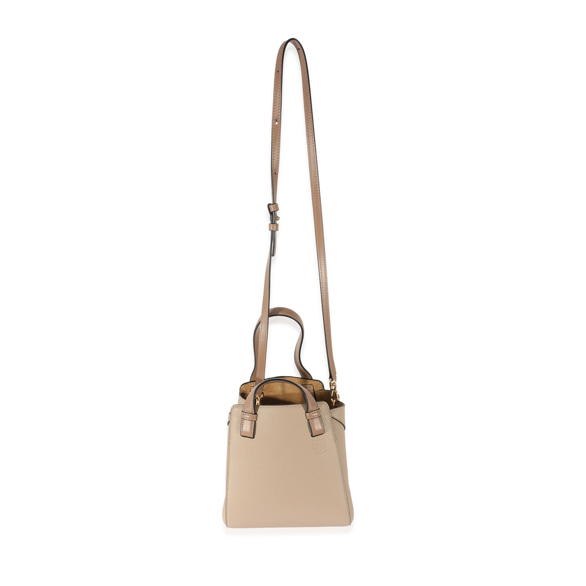 Loewe Natural Leather Hammock Nugget Bag