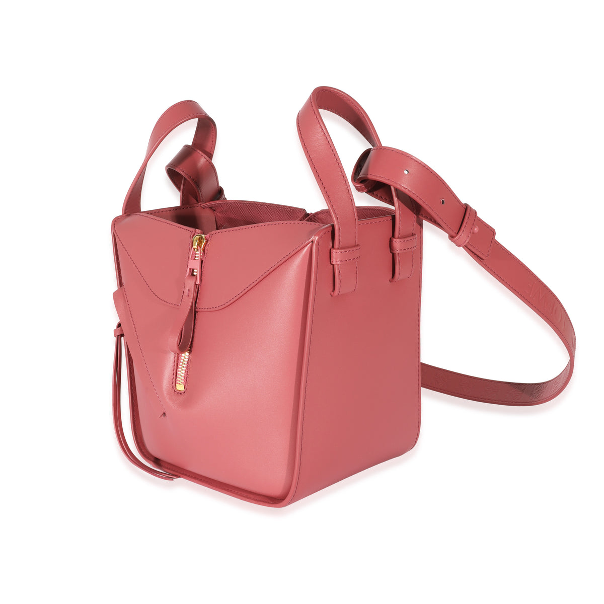 Loewe Calfskin Plumrose Hammock Compact